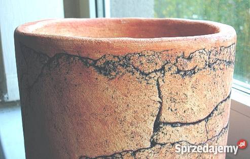 Ceramiczna donica ogrodowa 19 x 25 mrozoodporna Jelenia Góra