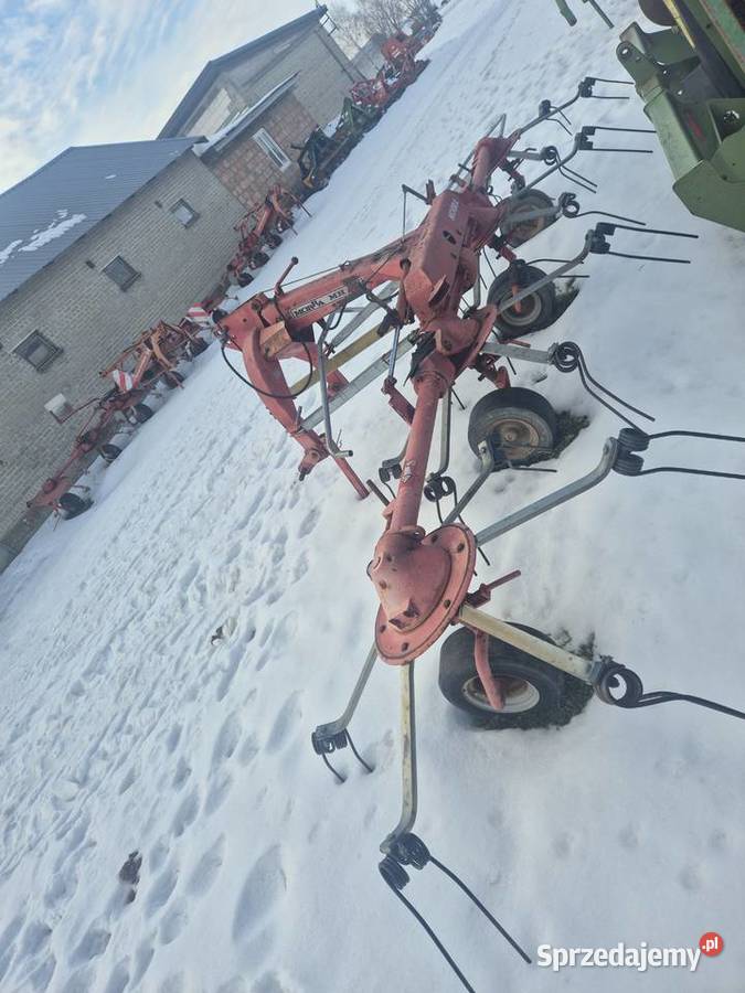 Zgrabiarka Przewracarka Kuhn przewracarka krone lubelskie Okrzeja