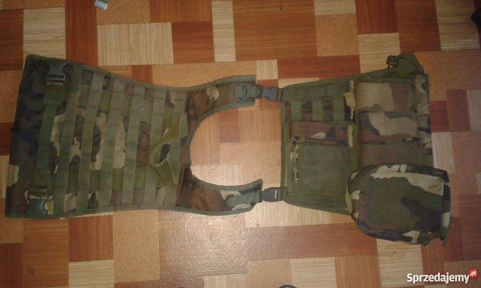 Sprzet ASG replika MP5 Kamizelka taktyczna pleca Pozostałe