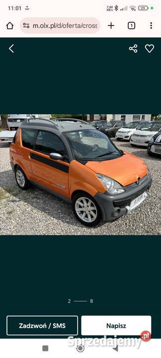 Microcar aixam crossline 45KM Siedlce