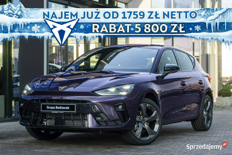 Cupra Leon 15 eTSI 150 DSG Dostępny ręki kurtyny powietrzne Łódź sprzedam