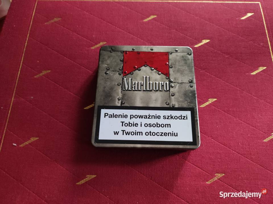 papierośnica pudełko etui Malboro świętokrzyskie sprzedam