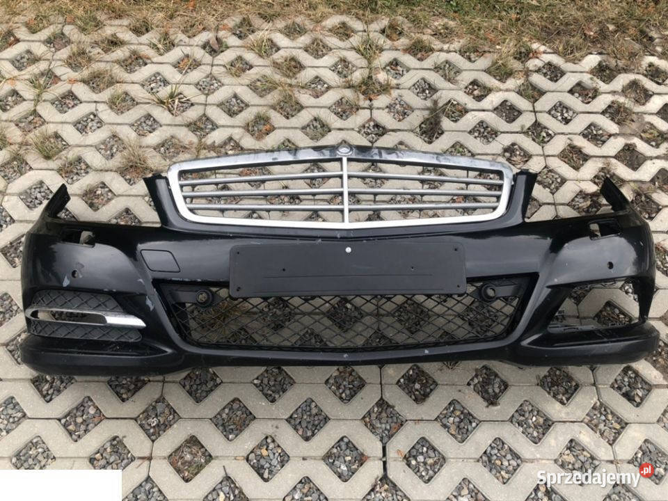 mercedes c klasa w204 lift 2012 zderzak przód Karoseria Kozubszczyzna