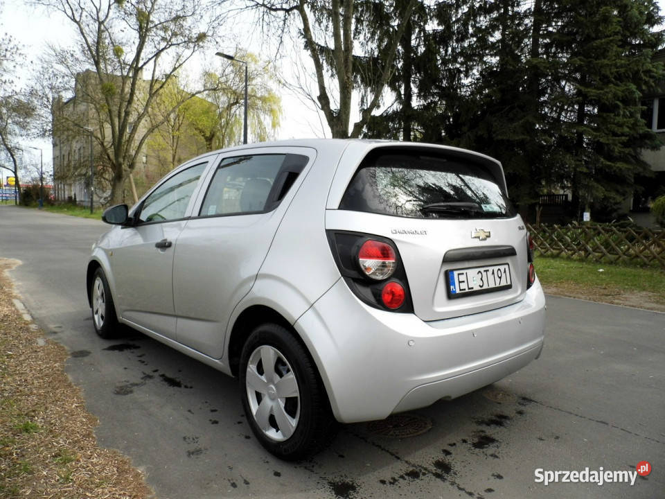 Chevrolet Aveo 12 klima T30 2011 łódzkie Łódź