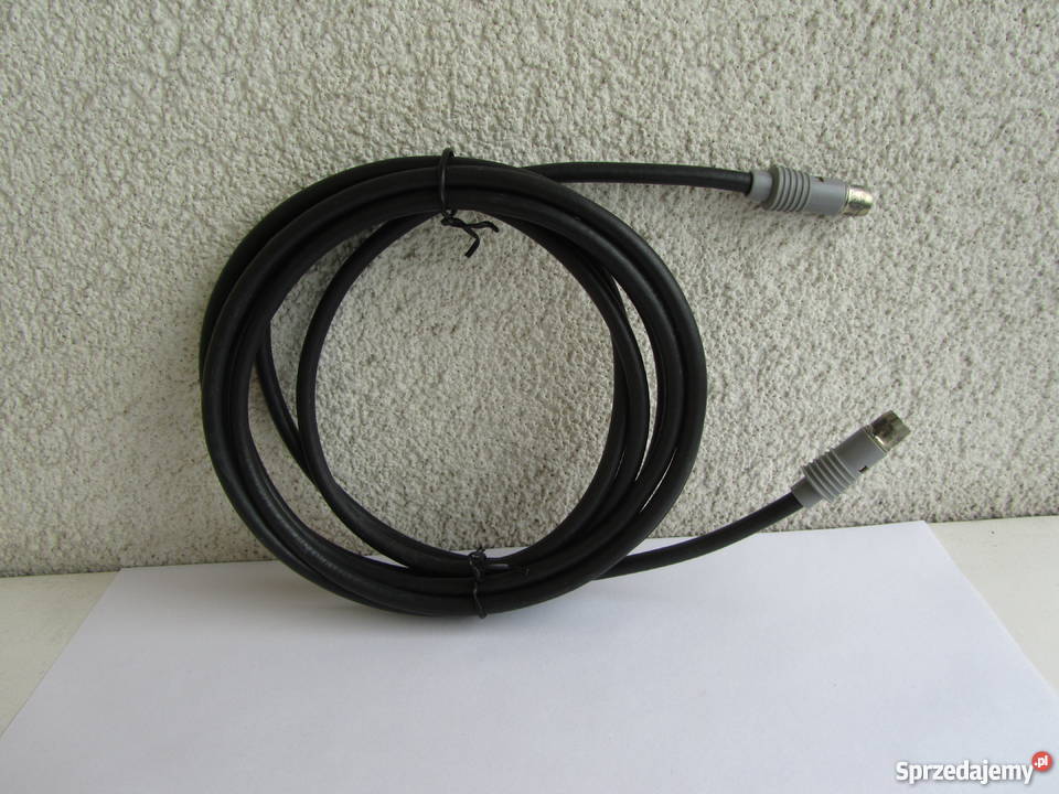 Kabel antenowy czarny TV wtyk męski wtyk męski Olecko