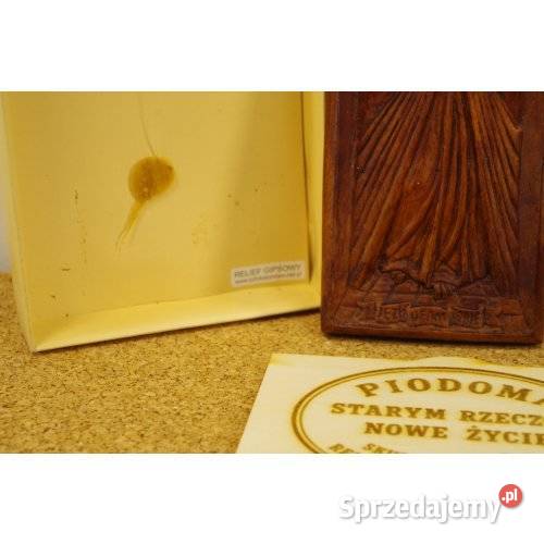 Relief gipsowy Jezus Miłosierny dekoracja Malarstwo sprzedam