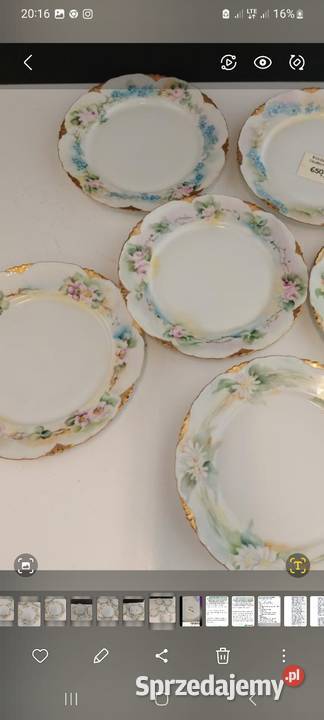 Talerzyki Rosenthal mazowieckie Przasnysz