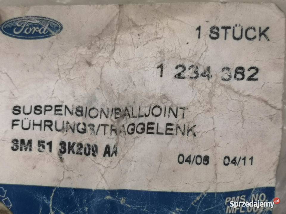 SWORZEŃ WAHACZA FORD FOCUS II 2012 NOWY