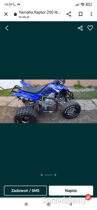 Yamaha Raptor 250 Wyszków