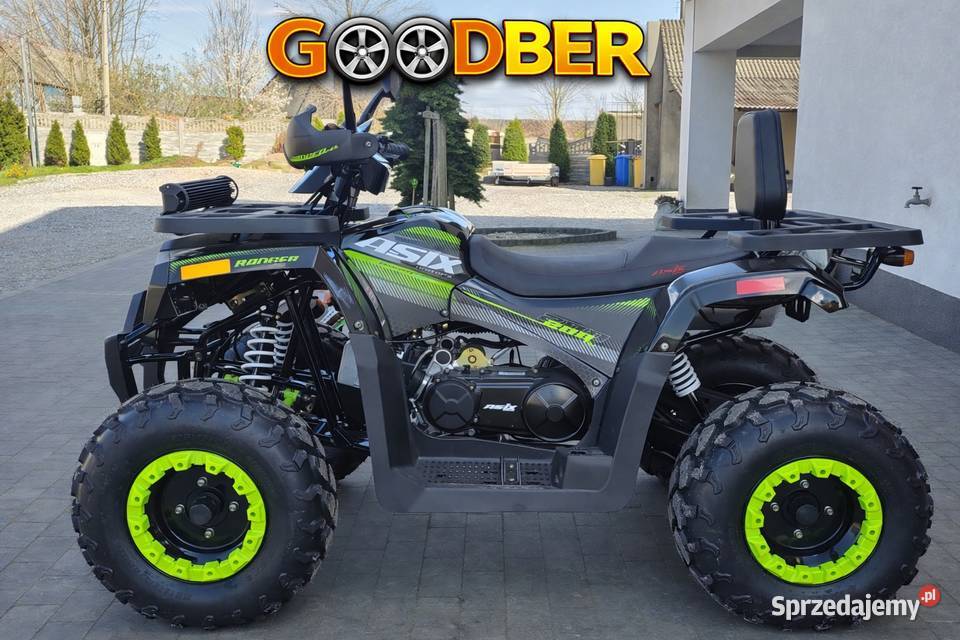 Quad Asix Ranger 200 RR mega wyposażony duży nieuszkodzony Yamaha Bieliny