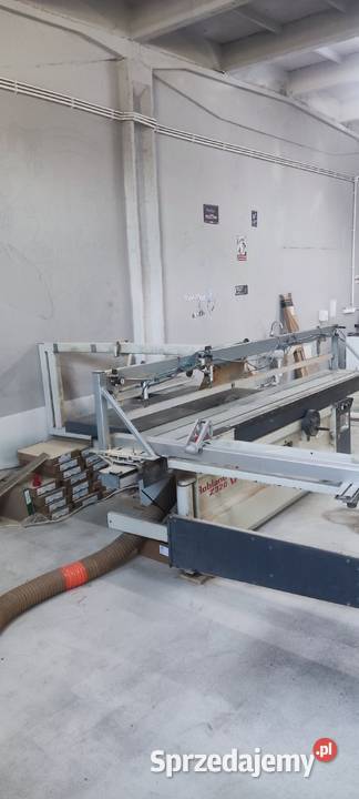 Piła formatowa robland z320 z dociskiem Produkcja