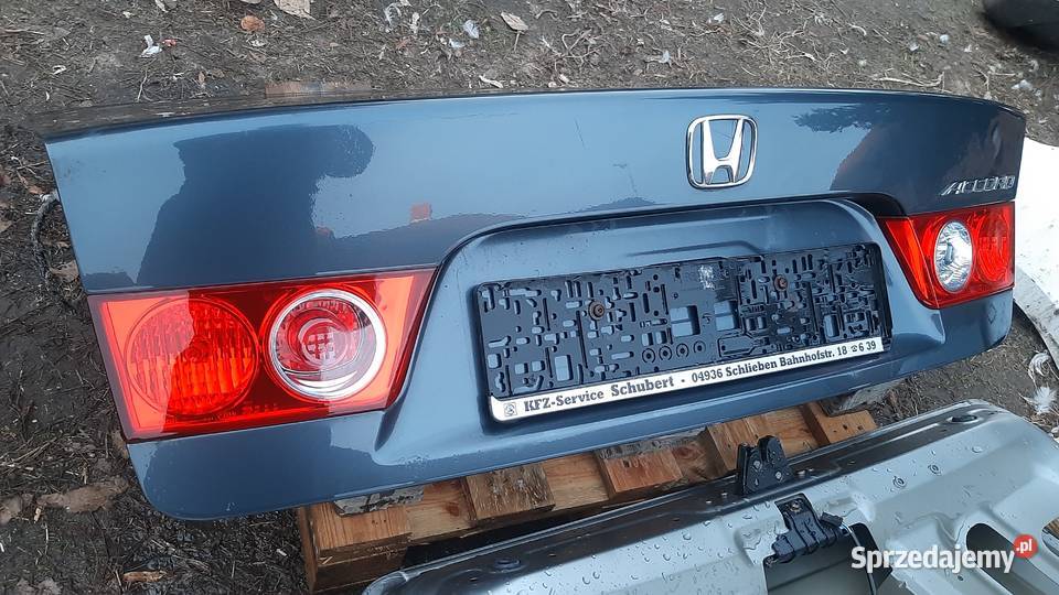 klapa bagażnika Honda Accord VII sedan dolnośląskie sprzedam