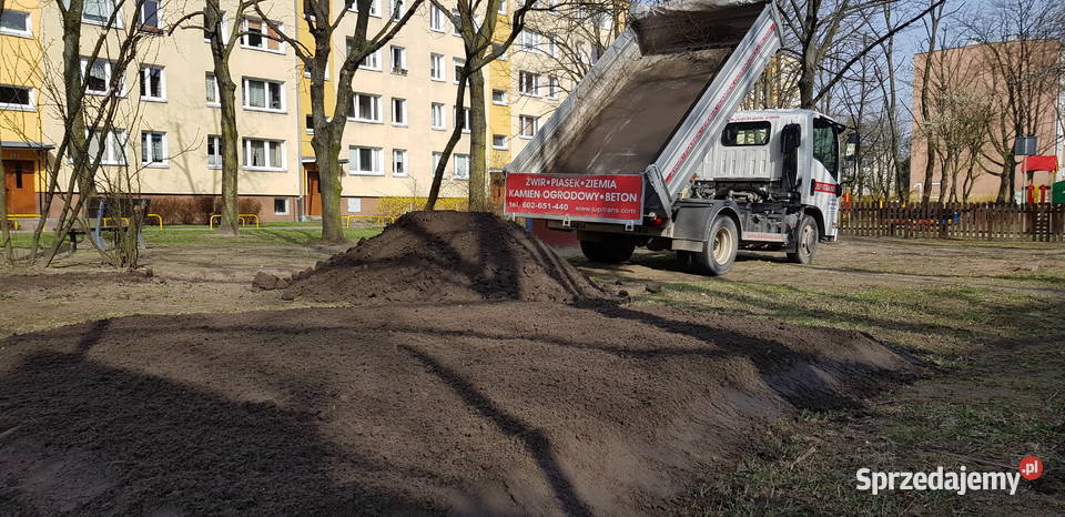 Ziemia Ogrodowa Ziemia pod Trawnik Czarnoziem wielkopolskie sprzedam