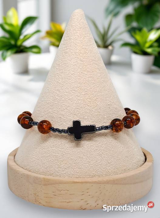 Bransoletka różaniec dziesiątka różańca z Warszawa