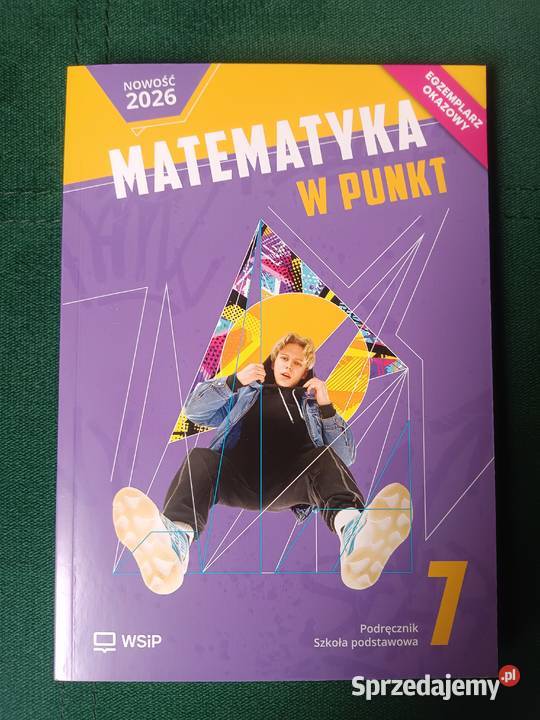 Matematyka w Punkt WSiP podręcznik klasa 7 tradycyjny podręcznik Podręczniki małopolskie Zbylitowska Góra