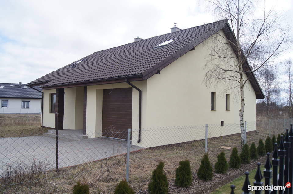 Nowy dom jednorodzinny dachówka zachodniopomorskie Kamień Pomorski