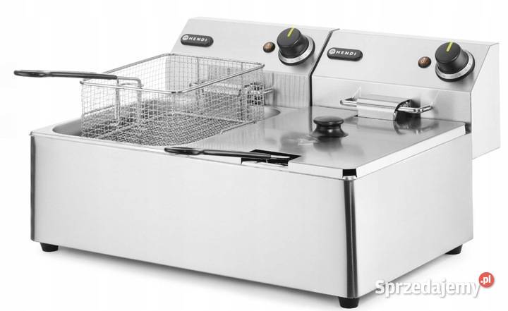 Frytownica elektryczna 12L 2 x 6L 6600W Hendi Książ Wielkopolski sprzedam