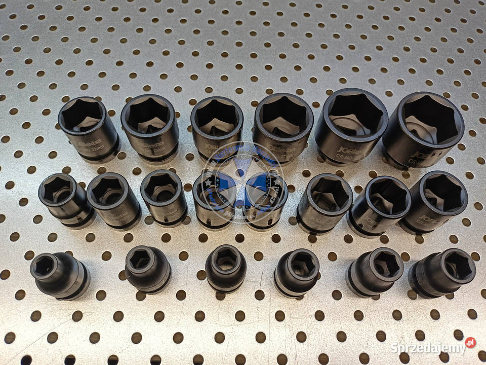 Nasadki udarowe 6kątne 12 832mm 20el CrMo zestaw Dom i Ogród Nowe sprzedam