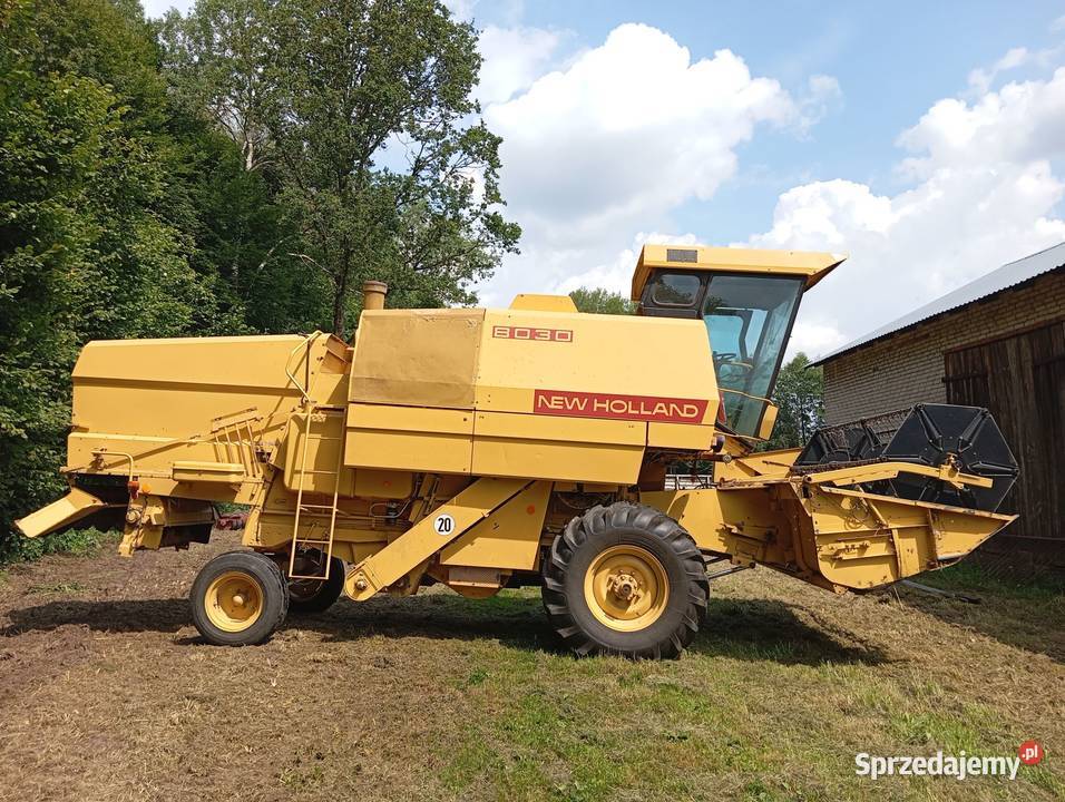 Kombajn HOLLAND 8030 1989r heder nowego Wola Krzysztoporska