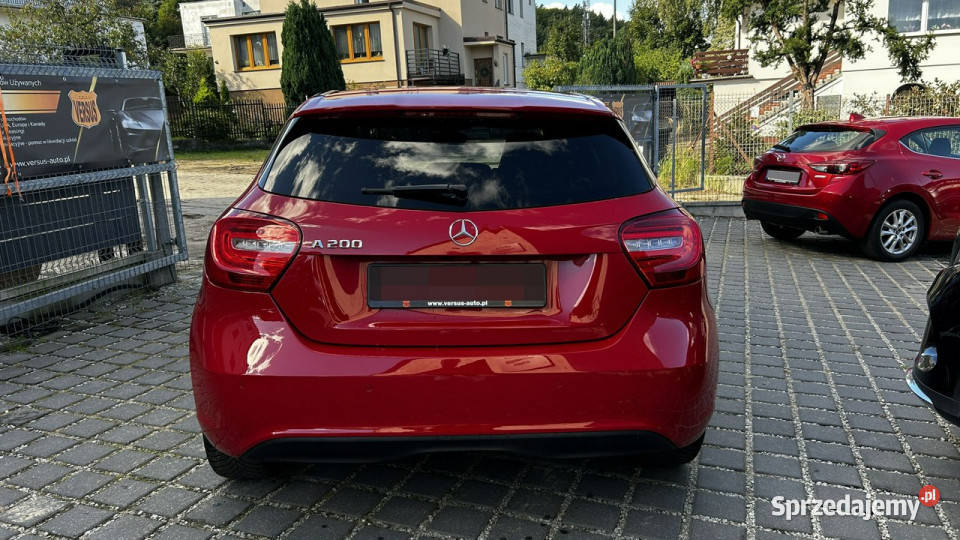 Mercedes A 200 2015 Benzyna Czerwony Kubełkowe automatyczna pomorskie sprzedam
