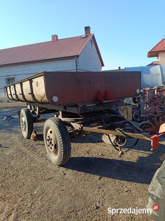 Przyczepa wywrotka nieuszkodzony