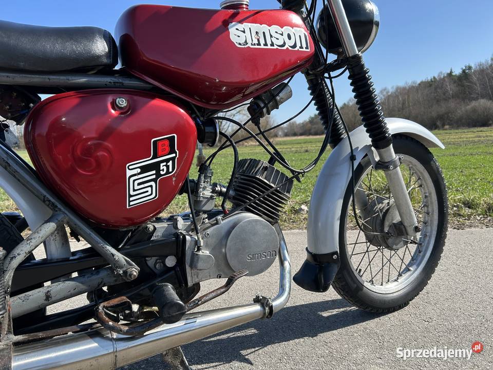 Simson S50 1979r zarejestrowany Zadbany Simson Busko-Zdrój