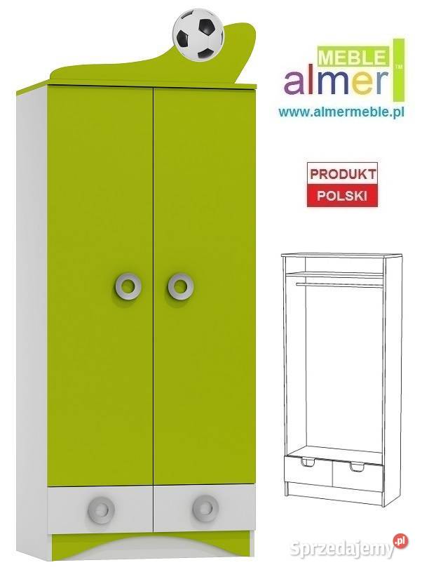 FOOTBALL N9 szafa dziecka 80x53 w202 Meble