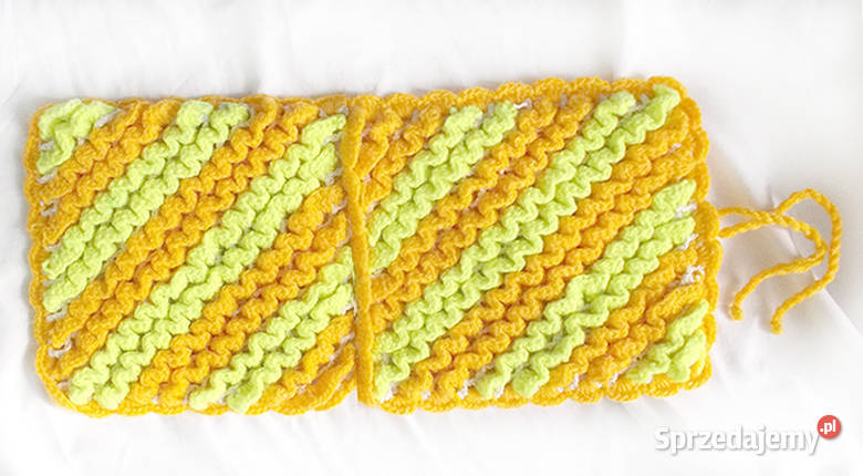 przybornik z włóczki niezbędnik na poręcz Szczecin