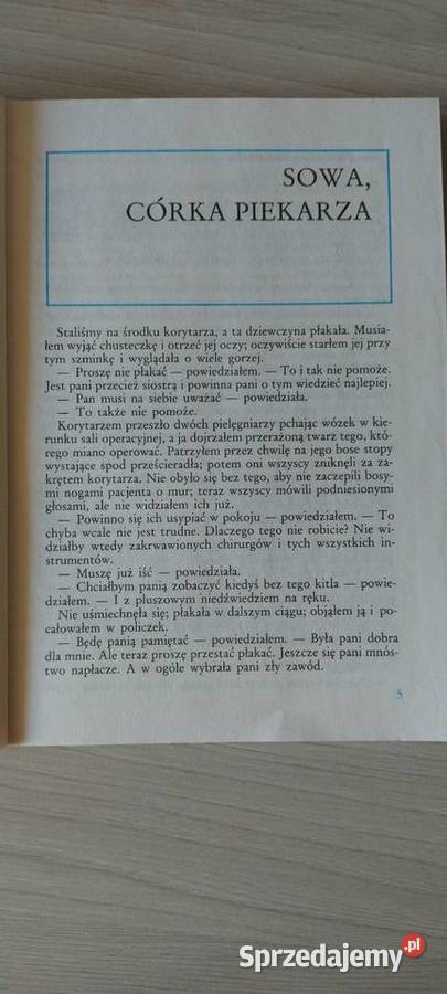 Marek Hłasko Sowa córka piekarza Lublin