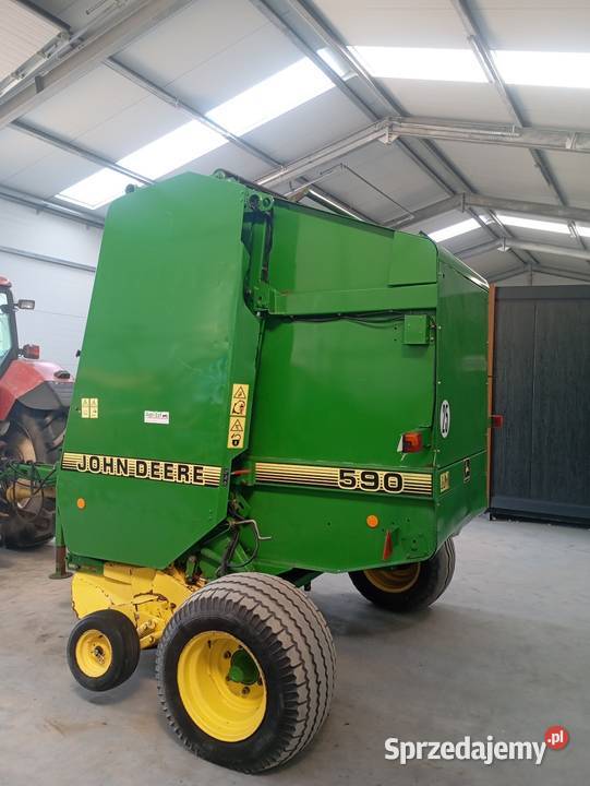 Prasa rolująca John Deere 590 szeroki podbieracz sprzedam