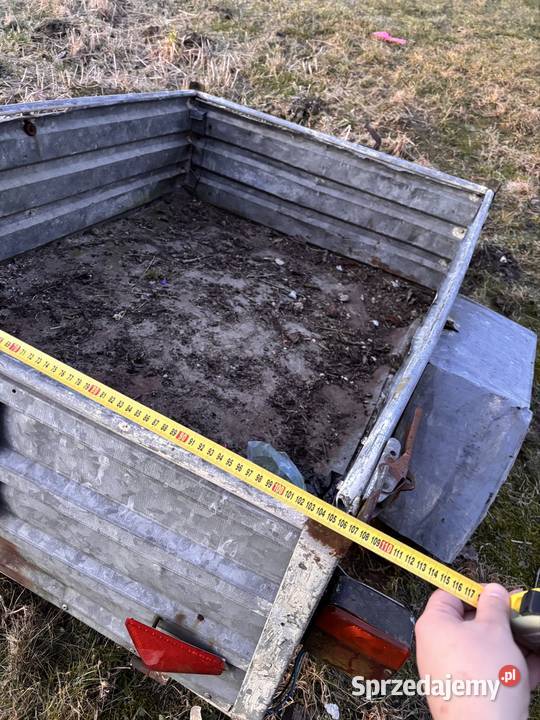 Przyczepka samochodowa do remontu Do samochodów osobowych Dworszowice Pakoszowe