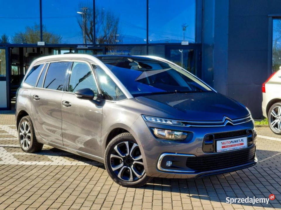 Citroen C4 SpaceTourer 2019r FV23 7 MIEJSC BLIS Samochody osobowe Kraków