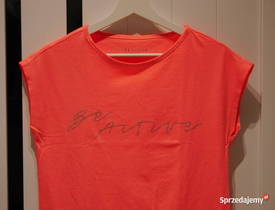 Reserved świetna neonkowa bluzeczka 36 S Bluzki i koszule Wrocław sprzedam