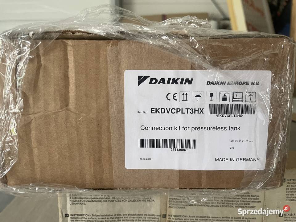 Nowy zbiornik ciepłej wody użytkowej DAIKIN 300 pomorskie