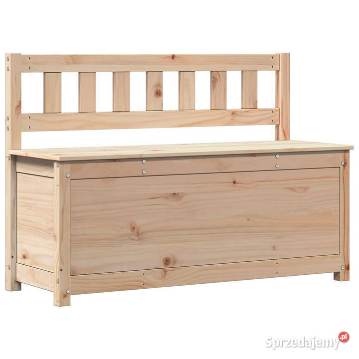 Ławka 110x41x765 lite drewno sosnowe WM823554 Warszawa