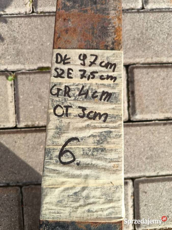 Zaczep dolny listwa automatyczna nieuszkodzony Grzybki
