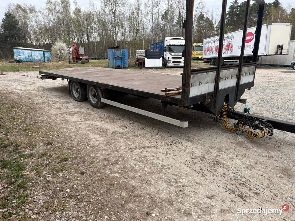 Przyczepa zamiana pod przyczepę pod minikoparke sprzedam