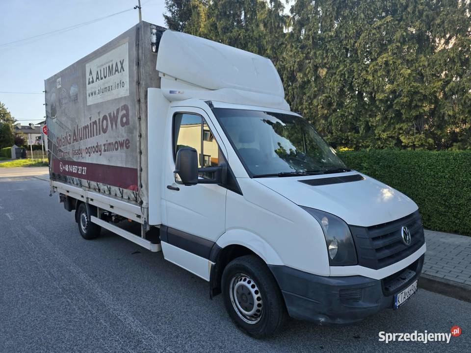 Volkswagen Crafter Plandeka Skrzynia 20 TDI 2016 immobilizer małopolskie
