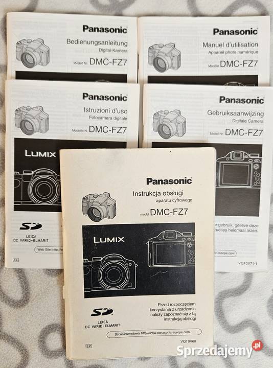 Aparat cyfrowy Panasonic DMCFZ7 LUMIX Kraków