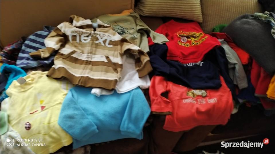 ubrania chłopięce odzież dziecięca paka 62 do 86 wielkopolskie Poznań