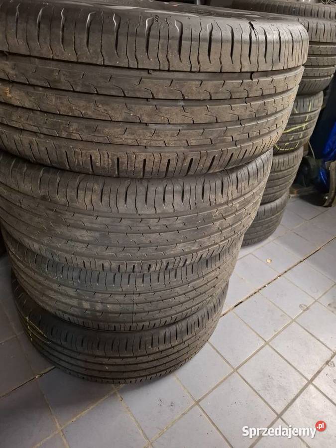 Opony 4 sztuki 21555R17 EcoContact 6 Continental 17cale Chrzanów