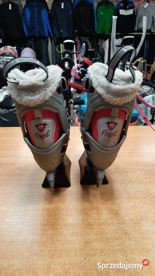 Łyżwy regulowane hokejowe FROST 28 31 Sporty zimowe Dębica