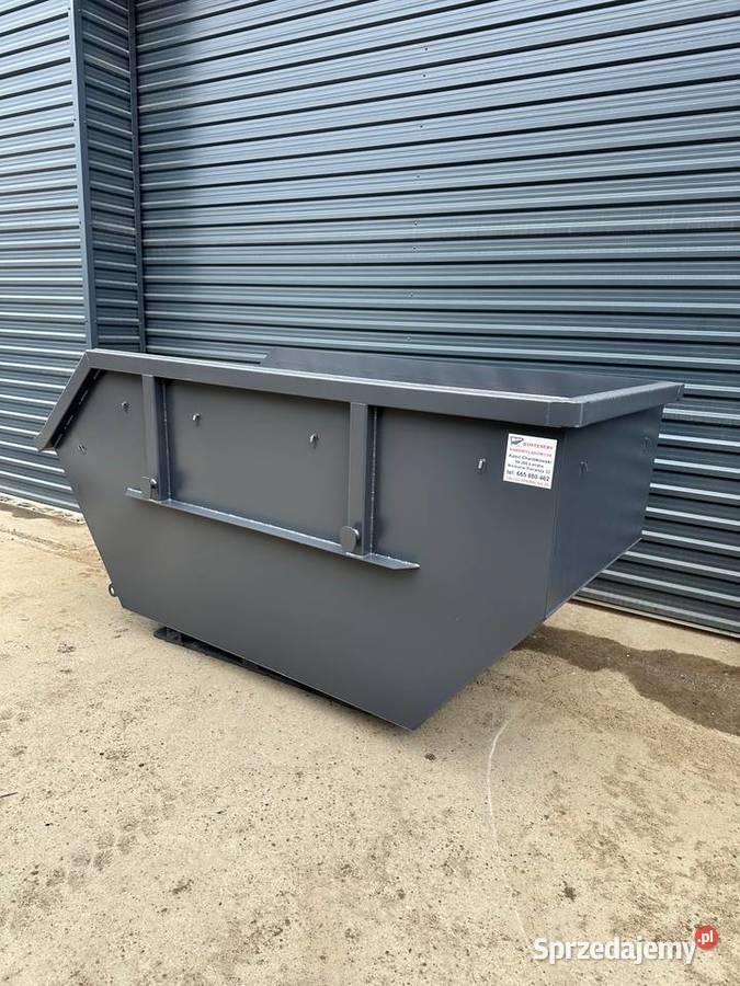 Kontener mulda 3 m3 bramowiec hakowiec pojemnik Kutno