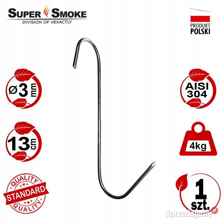 Hak Wędzarniczy SuperSmoke S boczny do wędlin Ogród podlaskie Białystok