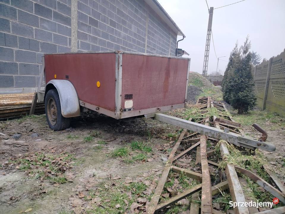 Sprzedam przyczepki samochodowe z dokumentami Rok produkcji 1999 wielkopolskie Wieczyn