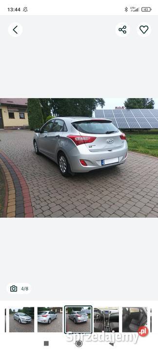HYUNDAI I30 16 CRDI 2013r zadbany F VAT zamiana Wólka Cycowska