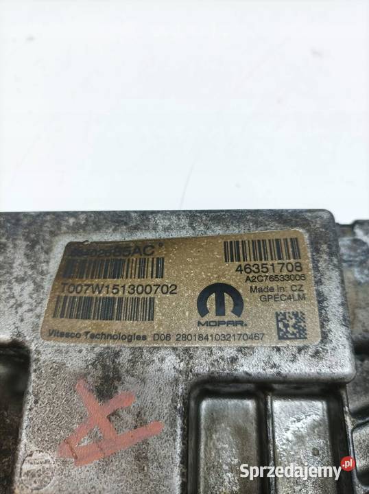 STEROWNIK SILNIKA 68402685AC T007W151300702 13 T