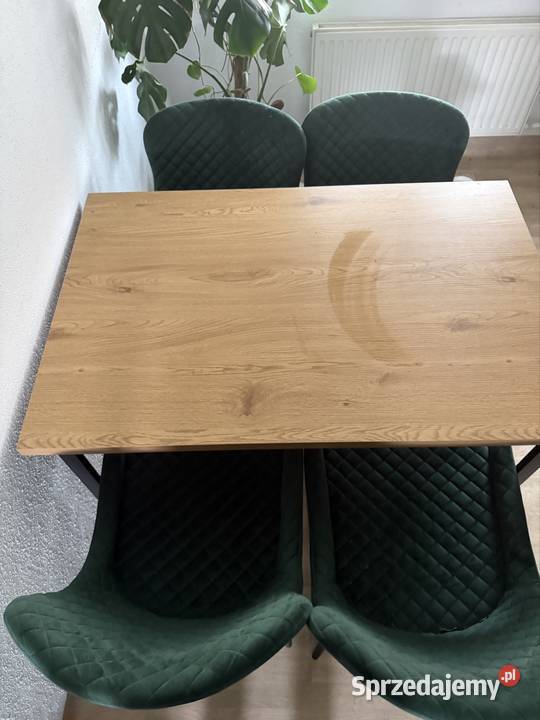 Stół zestaw 4 stylowych krzeseł JYSK Opole sprzedam