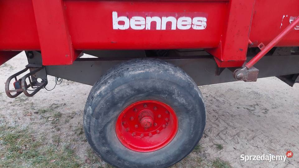 Przyczepa skorupowa Brimont 8t własna hydraulika Ryki sprzedam