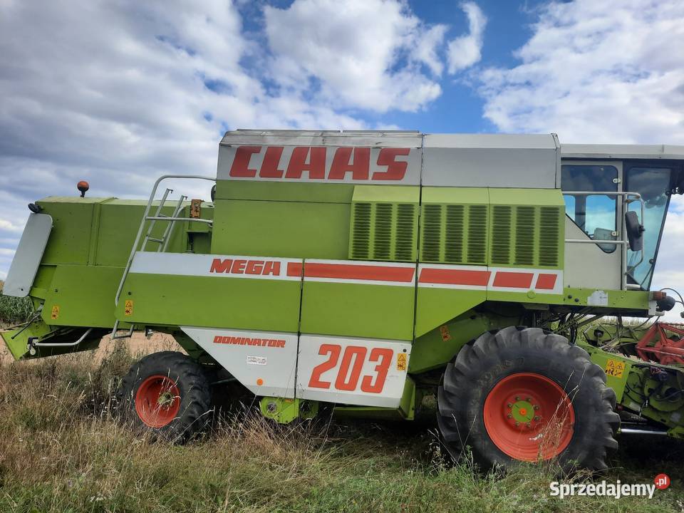 CLAAS Mega 203 świętokrzyskie Ostrowiec Świętokrzyski